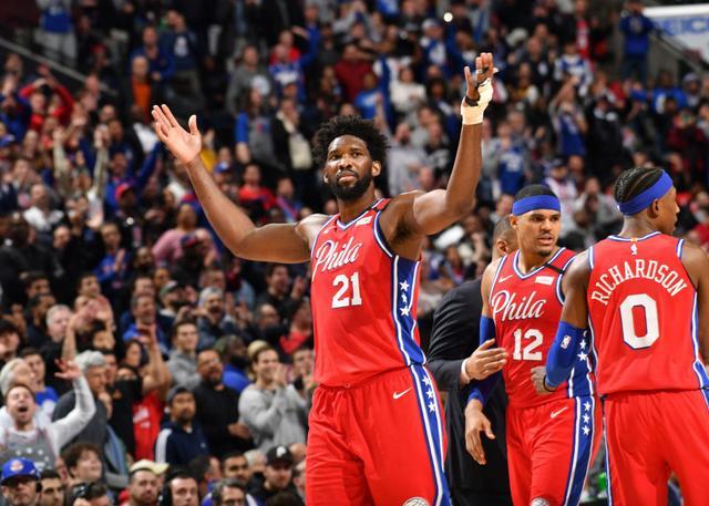  恩比德赛季报销76人冲击受阻  